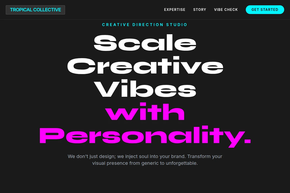 Bold Creative Direction