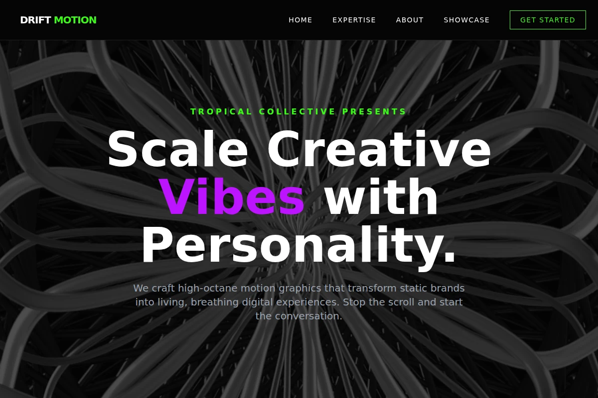 Drift Motion Graphics