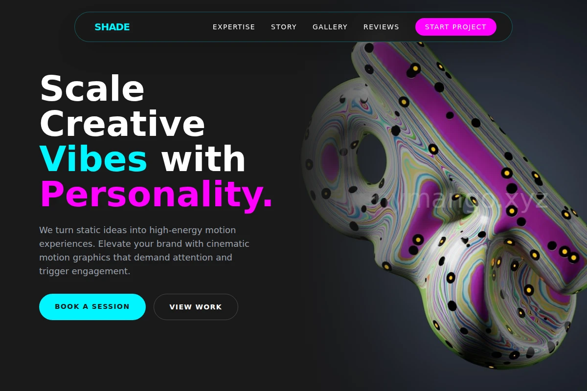 Shade Motion Graphics