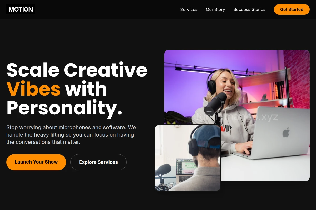 Motion Podcast Production