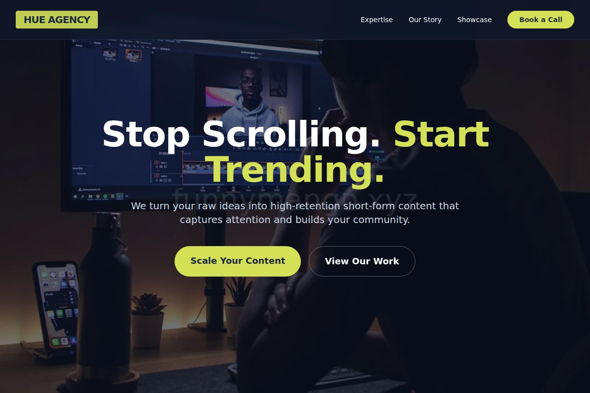 Hue Short Form Video Agency