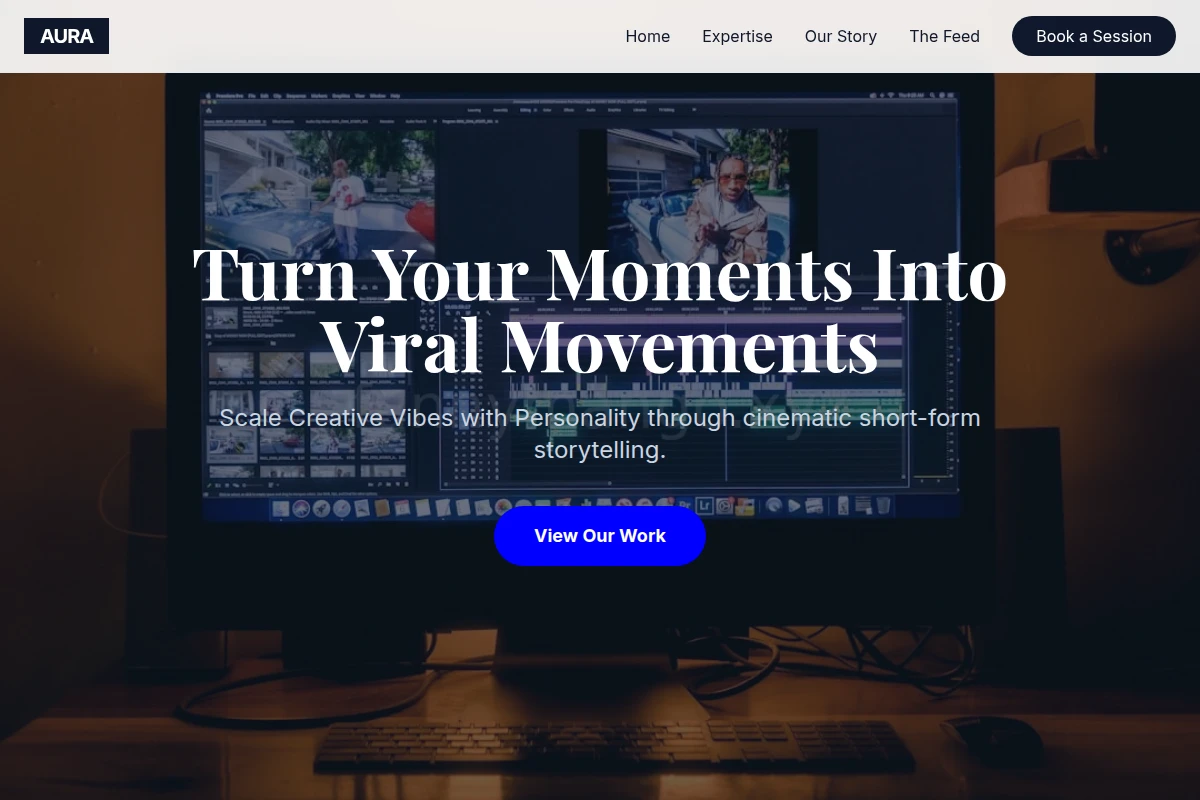 Aura Short Form Video Agency
