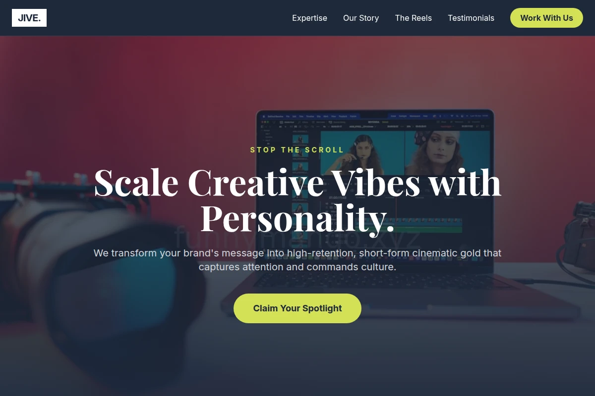 Jive Short Form Video Agency