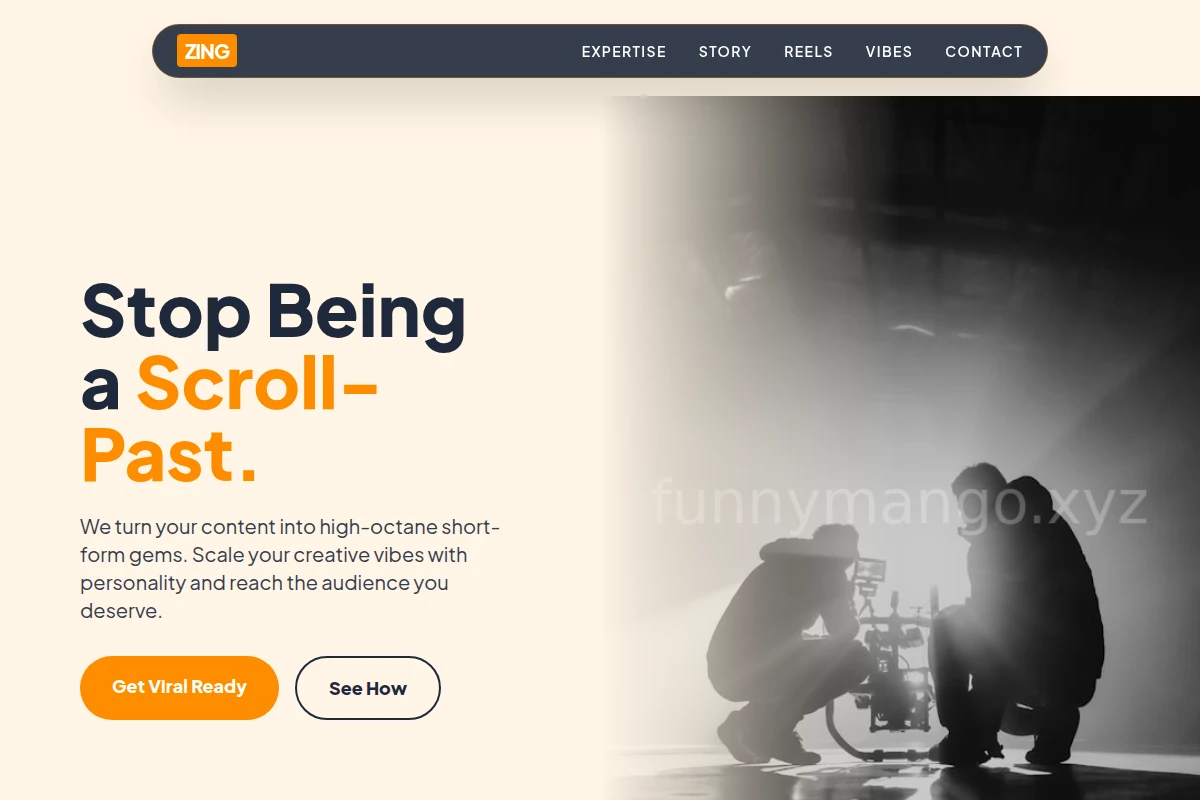 Zing Short Form Video Agency
