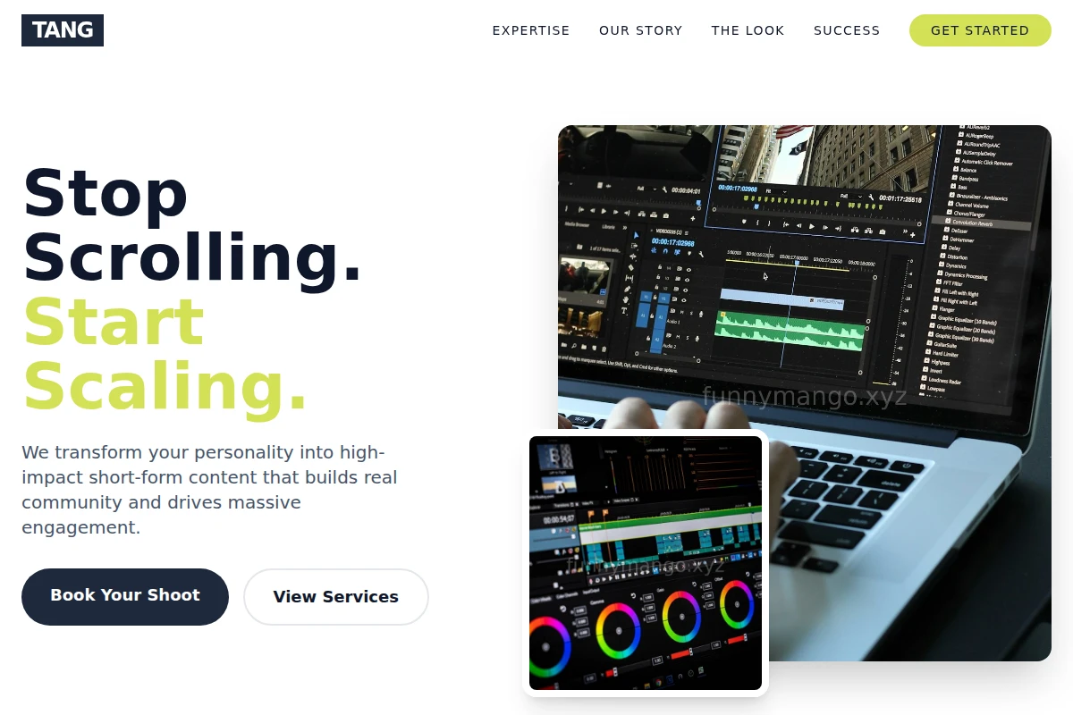 Tang Short Form Video Agency