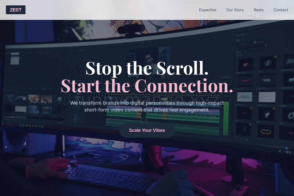 Zest Short Form Video Agency
