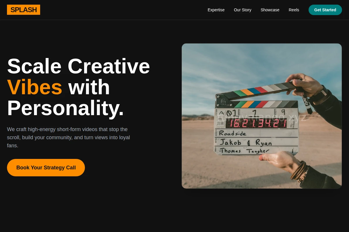 Splash Short Form Video Agency