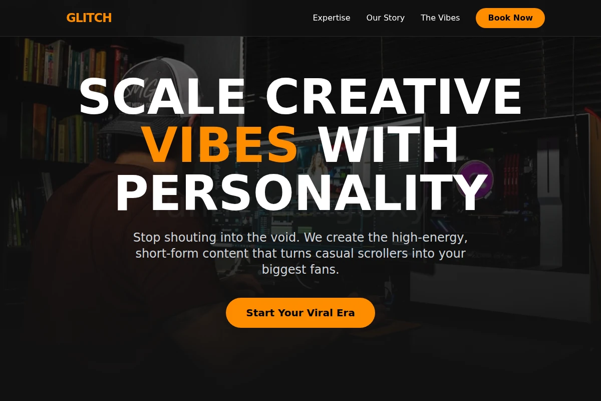 Glitch Short Form Video Agency